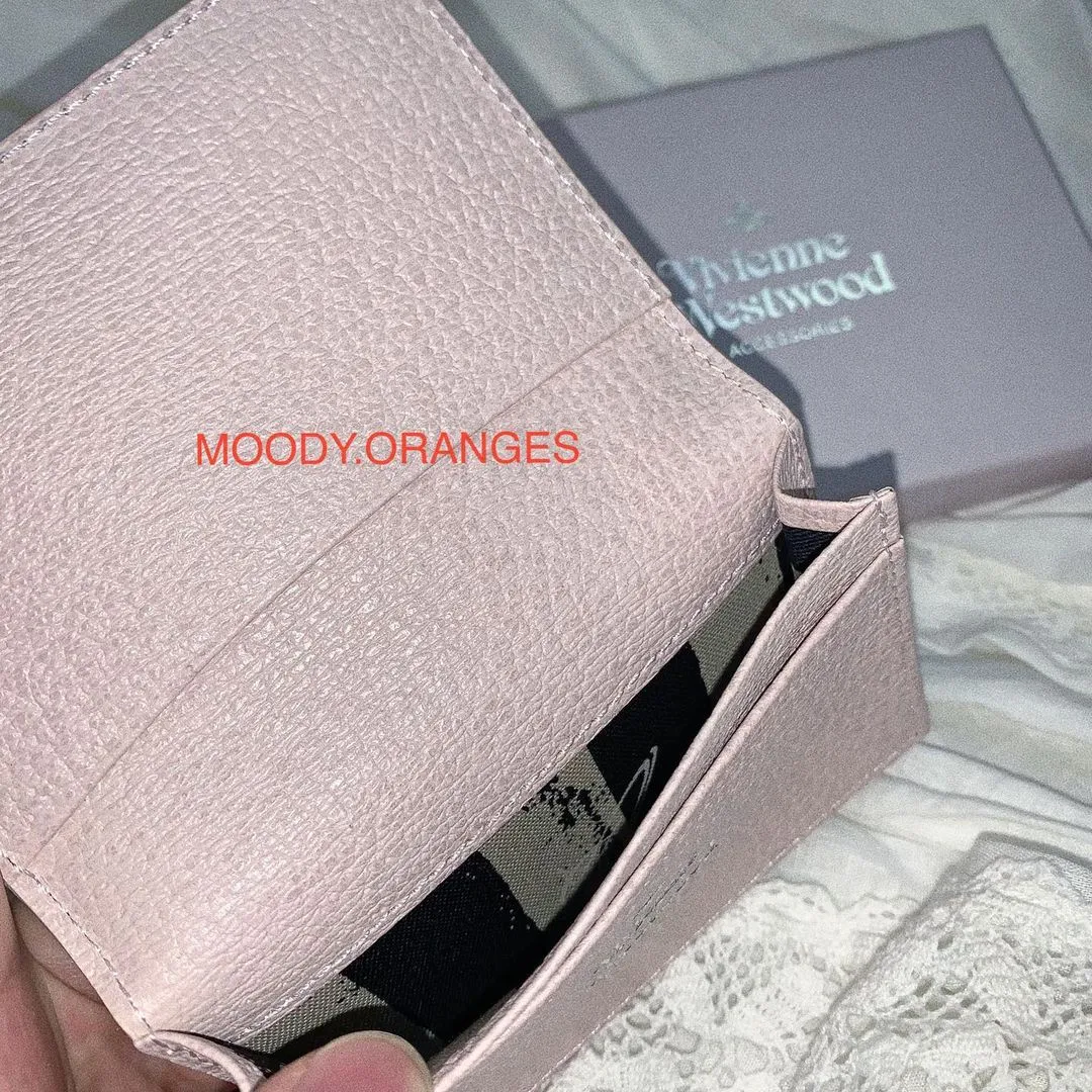 Vivienne Westwood Sakura Pink Cardholder & Mini Wallet