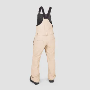 Volcom Swift 15K Bib Overall Snow Pants Sand - Womens