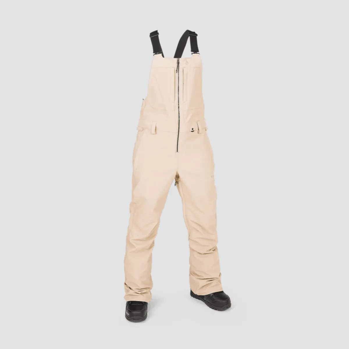 Volcom Swift 15K Bib Overall Snow Pants Sand - Womens