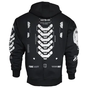 VRTB-02 Black Reflective Hoodie