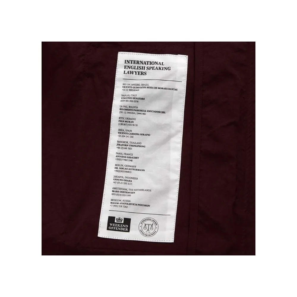 Weekend Offender Cotoca Jacket Morello