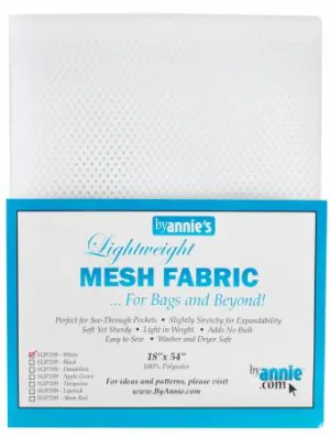 White Vinyl Mesh