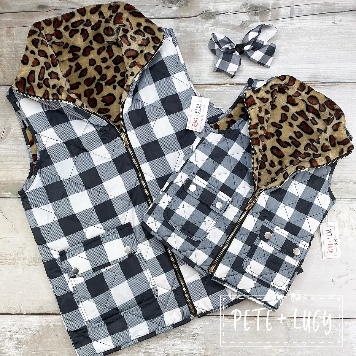 Wild About Plaid Adult Vest