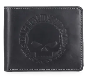 Willie G Bifold Wallet - Black