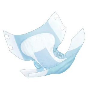 Wings Quilted Overnight Briefs, Large, Case/72 (4/18s)