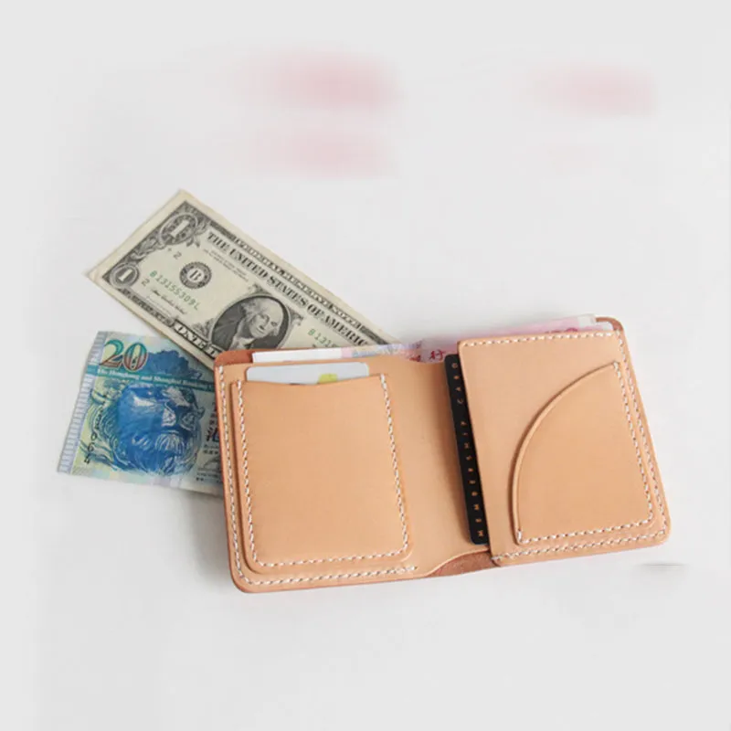 Women Leather Pattern Leather Slim Wallet Pattern Billfold Wallet Leather Craft Pattern Leather Templates