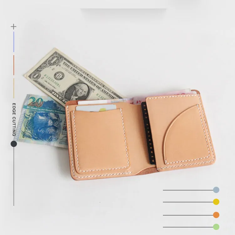 Women Leather Pattern Leather Slim Wallet Pattern Billfold Wallet Leather Craft Pattern Leather Templates