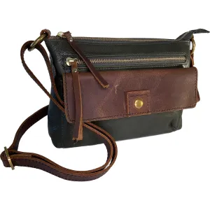 Women's Osgoode Marley Juliette Small Flap Crossbody Black Leather