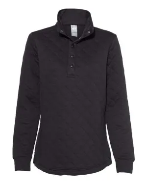 Women’s Quilted Snap Pullover