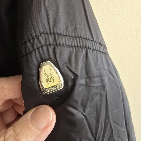 Women's Spyder Jacket‎ Asymmetrical Zip Size Medium