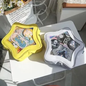 Y2K Cute Five Star Ita Bag Women Sweet Trend Crossbody Bag Popular Girl Transparent Bag Kawaii Personality Display Shoulder Bags