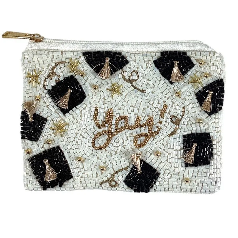 Yay! Graduation Beaded Bags