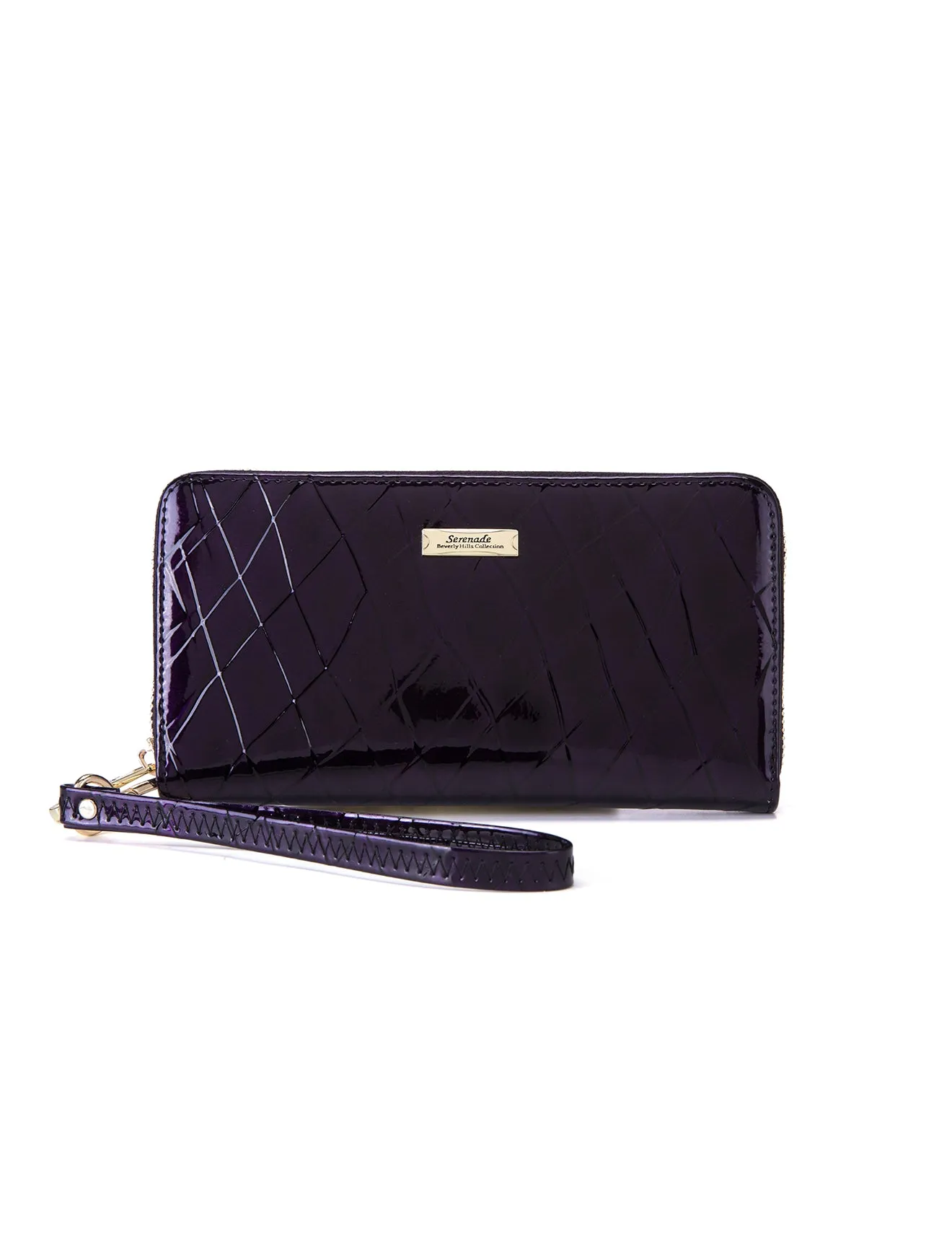 YOLANDA ZIP AROUND LEATHER RFID WALLET- WSF2716- NEW IN