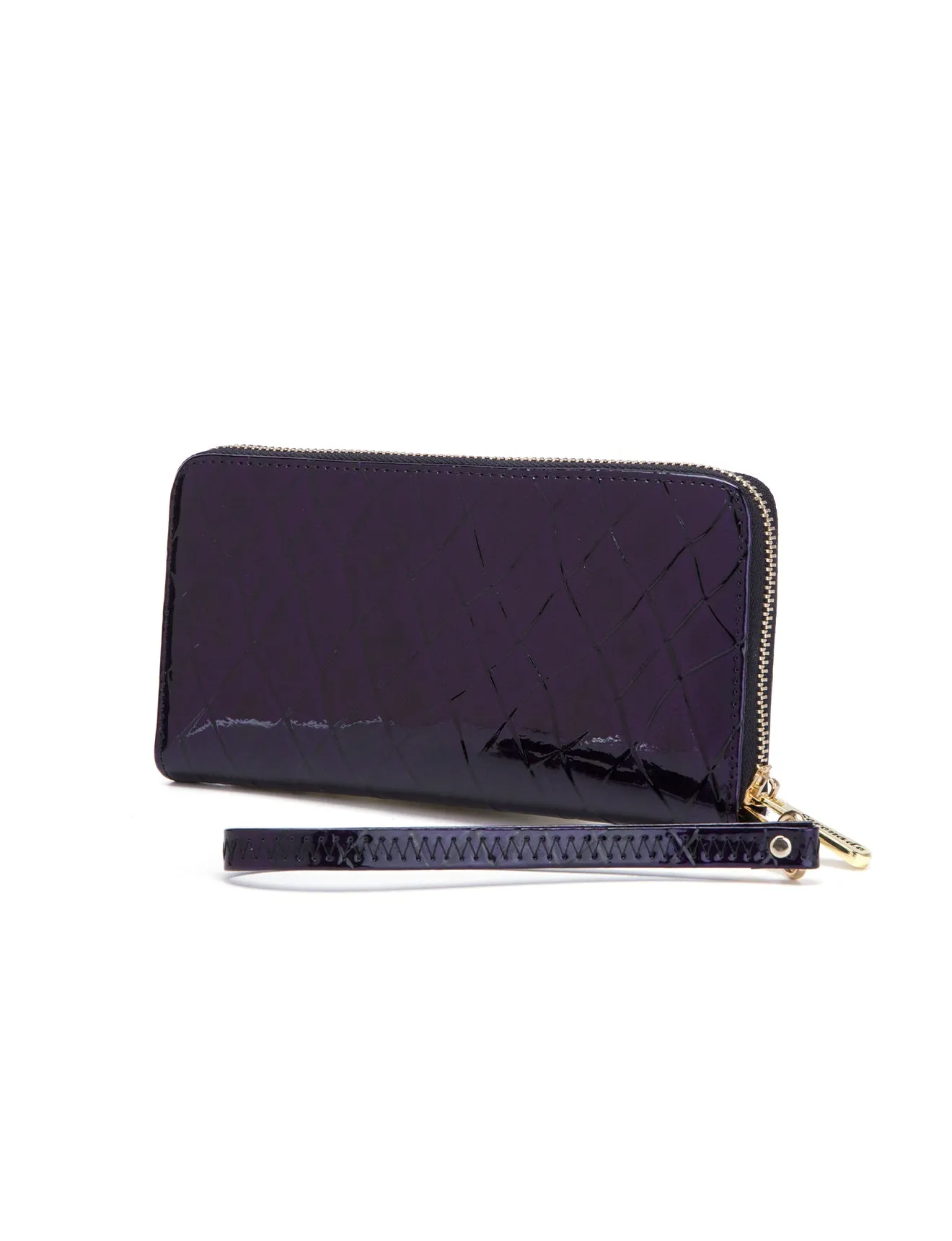 YOLANDA ZIP AROUND LEATHER RFID WALLET- WSF2716- NEW IN