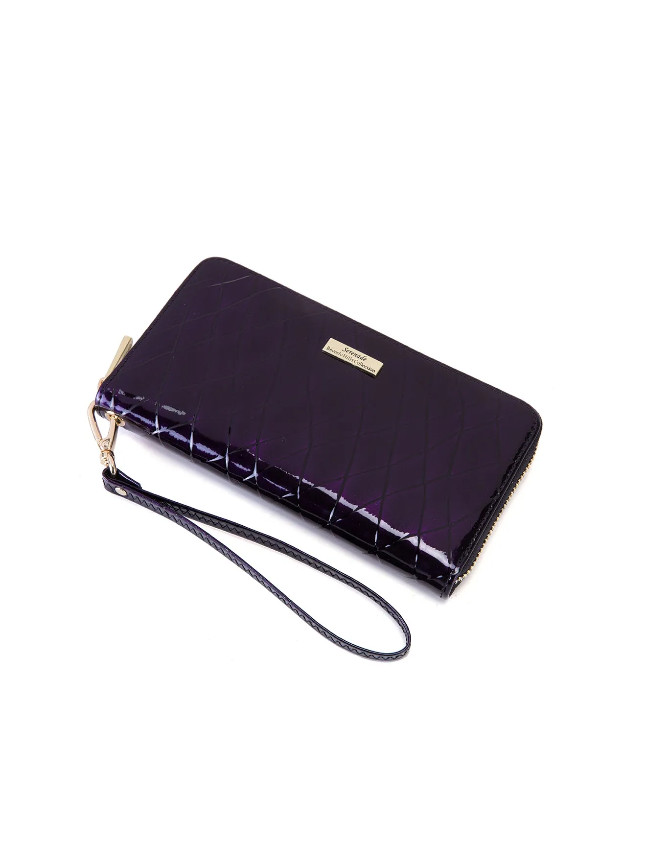 YOLANDA ZIP AROUND LEATHER RFID WALLET- WSF2716- NEW IN