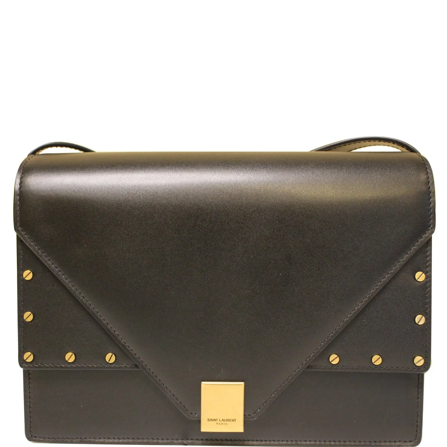YVES SAINT LAURENT Small Margaux Leather Shoulder Bag Black - Last Call