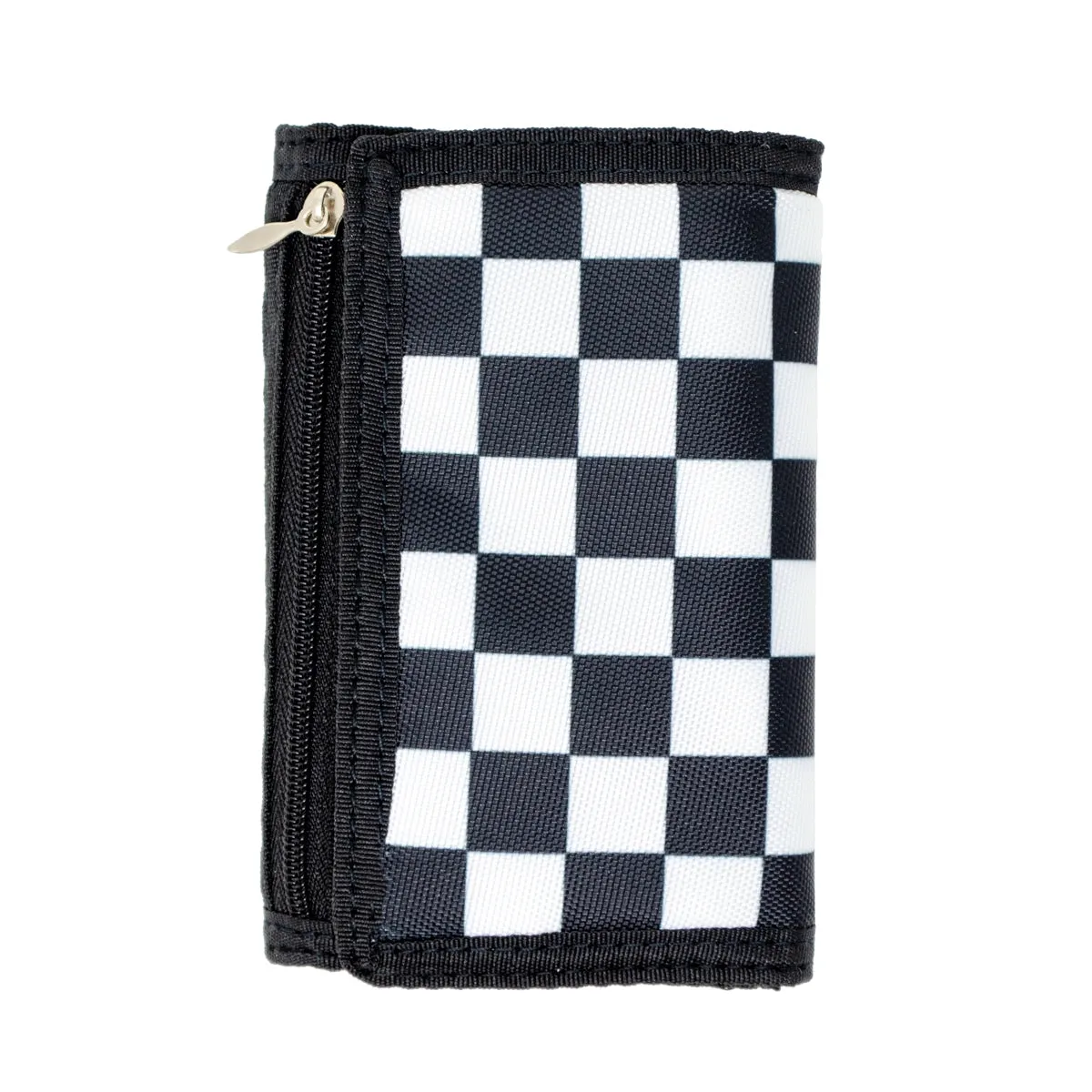 Zomi Gems Canvas Checkered Wallet