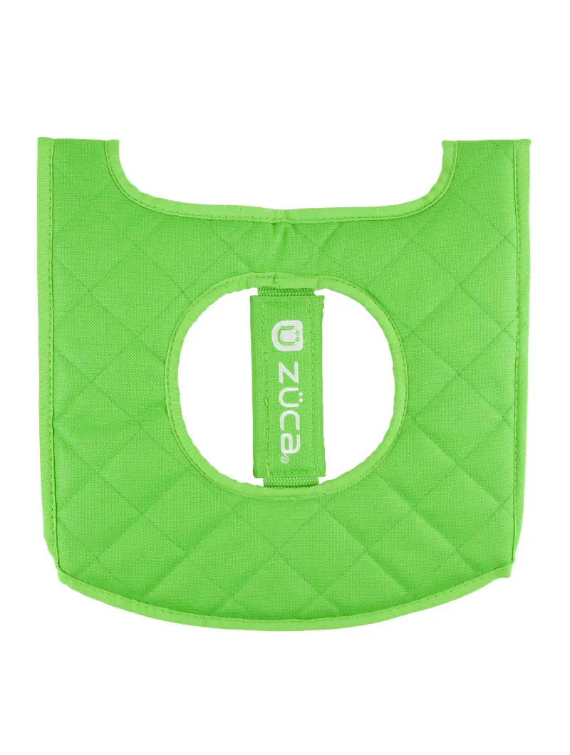 Zuca Seat Cushion  - Green & Black -